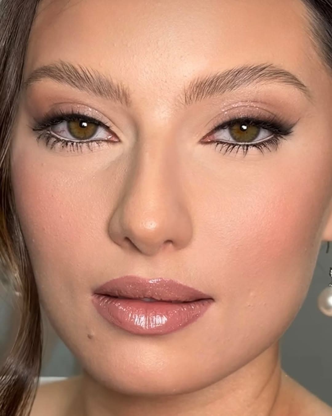 Bridal makeup work by Jennifer Queiroz at Twenty Eight Studio.